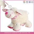 12 cm al por mayor Lovely Mini Plush Sheep Doll para niña